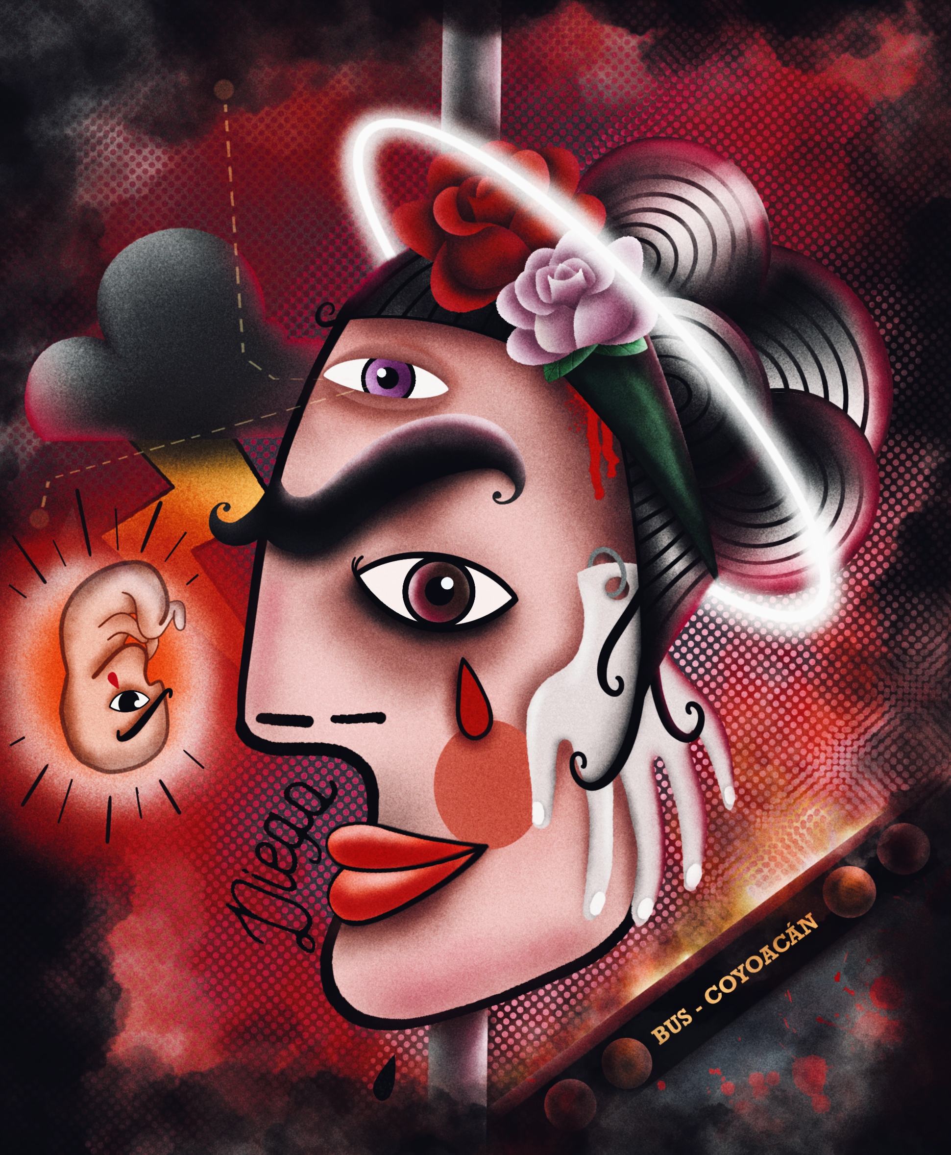 Frida Kahlo by McBluesik