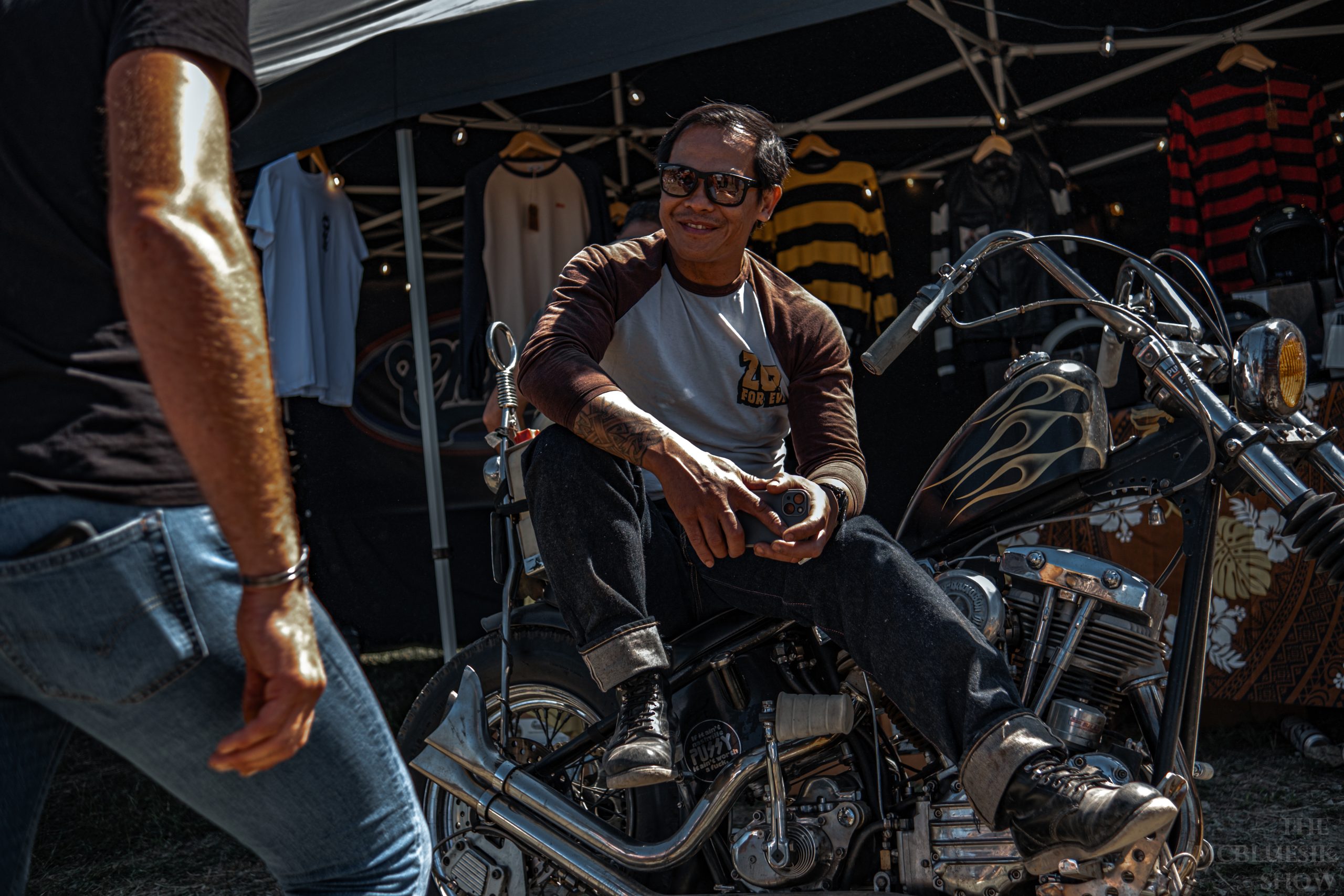 Photographie moto Punta Bagna à Courchevel – style cinématographique4