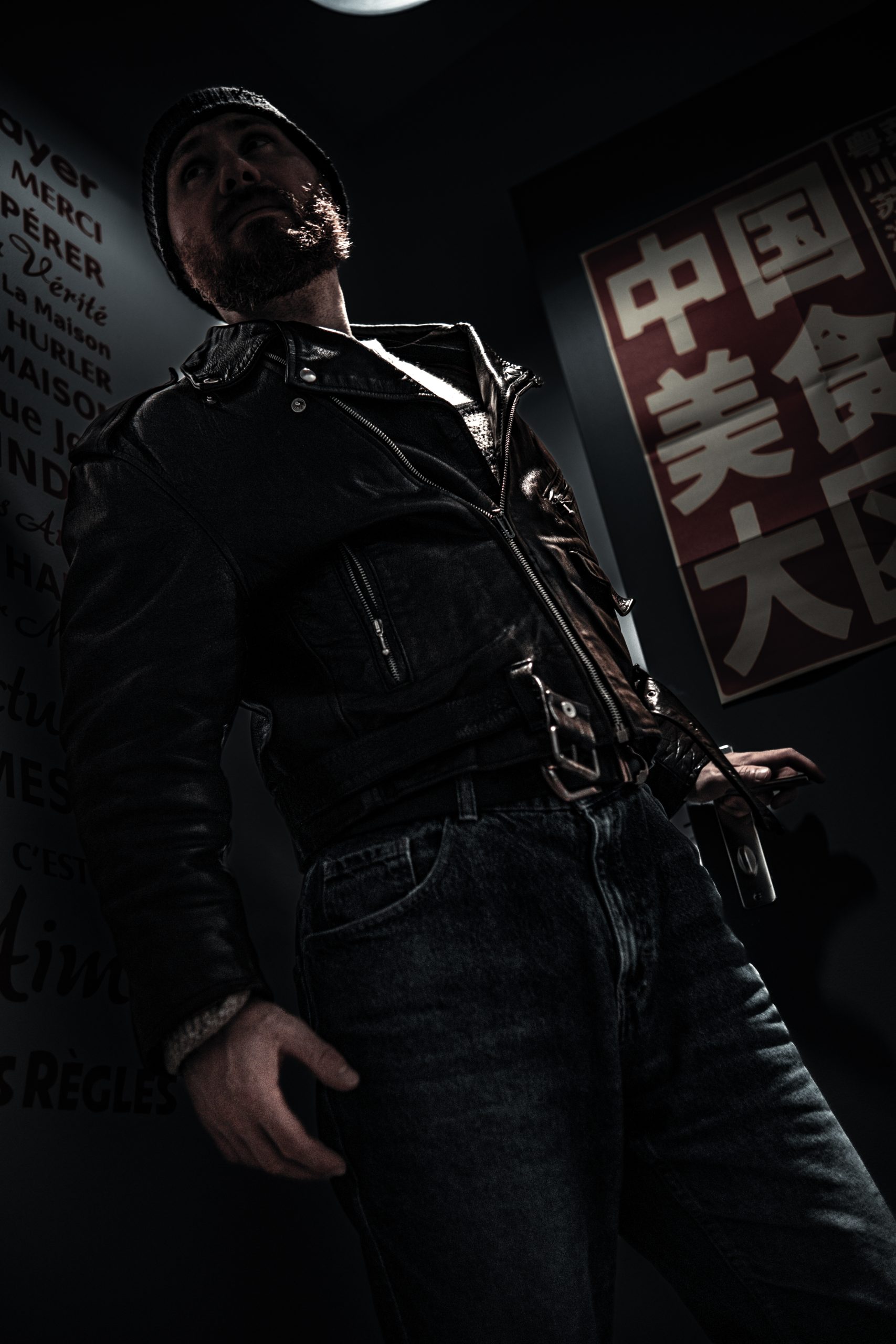 McBluesik Jacket Leather 3y